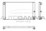 105657 Chladič, chlazení motoru AUTOGAMMA