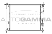 105736 Chladič, chlazení motoru AUTOGAMMA