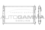 105789 Chladič, chlazení motoru AUTOGAMMA