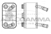 105816 Olejový chladič, motorový olej AUTOGAMMA