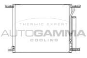 105824 Kondenzátor, klimatizace AUTOGAMMA