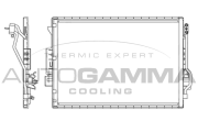 105863 Kondenzátor, klimatizace AUTOGAMMA