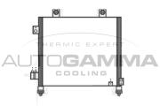 105866 Kondenzátor, klimatizace AUTOGAMMA