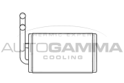 105925 Výměník tepla, vnitřní vytápění AUTOGAMMA