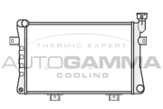 107034 Chladič, chlazení motoru AUTOGAMMA