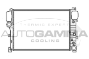 107043 Chladič, chlazení motoru AUTOGAMMA