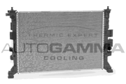 107164 Chladič, chlazení motoru AUTOGAMMA