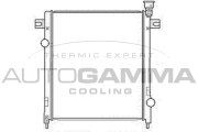 107219 Chladič, chlazení motoru AUTOGAMMA