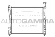 107220 Chladič, chlazení motoru AUTOGAMMA