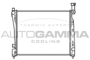 107221 Chladič, chlazení motoru AUTOGAMMA