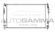 107231 Chladič, chlazení motoru AUTOGAMMA