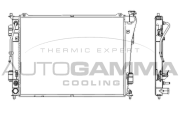 107390 Chladič, chlazení motoru AUTOGAMMA