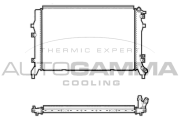 107437 Chladič, chlazení motoru AUTOGAMMA