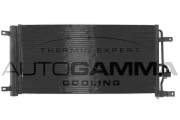 107607 Kondenzátor, klimatizace AUTOGAMMA