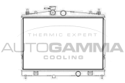 107727 Chladič, chlazení motoru AUTOGAMMA