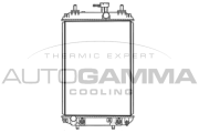 107728 Chladič, chlazení motoru AUTOGAMMA