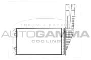 107770 Výměník tepla, vnitřní vytápění AUTOGAMMA
