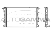 107845 Chladič, chlazení motoru AUTOGAMMA