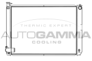 107909 Chladič, chlazení motoru AUTOGAMMA