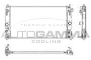 107985 Chladič, chlazení motoru AUTOGAMMA