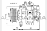 108029 Kompresor, klimatizace AUTOGAMMA