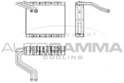 112222 Výparník, klimatizace AUTOGAMMA