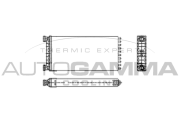 304502 Výměník tepla, vnitřní vytápění AUTOGAMMA