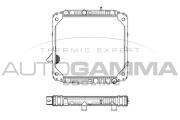 400626 Chladič, chlazení motoru AUTOGAMMA