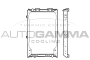 400656 Chladič, chlazení motoru AUTOGAMMA
