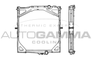 400668 Chladič, chlazení motoru AUTOGAMMA