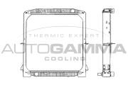 404066 Chladič, chlazení motoru AUTOGAMMA