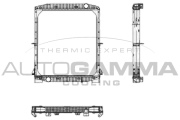 404110 Chladič, chlazení motoru AUTOGAMMA