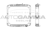 404120 Chladič, chlazení motoru AUTOGAMMA