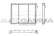 404274 Chladič, chlazení motoru AUTOGAMMA