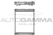 404678 Chladič, chlazení motoru AUTOGAMMA