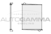 404704 Chladič, chlazení motoru AUTOGAMMA