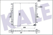 350200 nezařazený díl KALE OTO RADYATÖR
