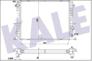 350600 KALE OTO RADYATÖR nezařazený díl 350600 KALE OTO RADYATÖR