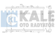 371300 nezařazený díl KALE OTO RADYATÖR