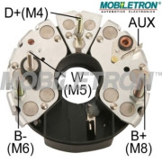 RB-73H MOBILETRON usmerňovač alternátora RB-73H MOBILETRON