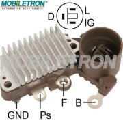 VR-H2005-24 MOBILETRON regulátor alternátora VR-H2005-24 MOBILETRON