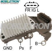 VR-H2005-62A MOBILETRON regulátor alternátora VR-H2005-62A MOBILETRON