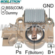 VR-H2009-226 MOBILETRON regulátor alternátora VR-H2009-226 MOBILETRON