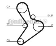 CT1038 ozubený řemen CONTINENTAL CTAM BR