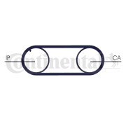 CT645 ozubený řemen CONTINENTAL CTAM BR