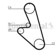 CT959 ozubený řemen CONTINENTAL CTAM BR