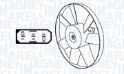 009144451MM Větrák, chlazení motoru MAGNETI MARELLI - BR