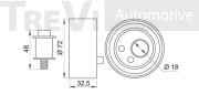 TD1020 nezařazený díl TREVI AUTOMOTIVE