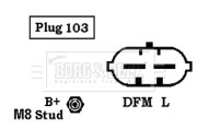 BBA2178 generátor BORG & BECK