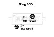 BBA2333 Alternátor BORG & BECK